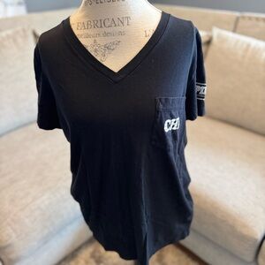 Victoria's Secret Black Short Sleeve Tee